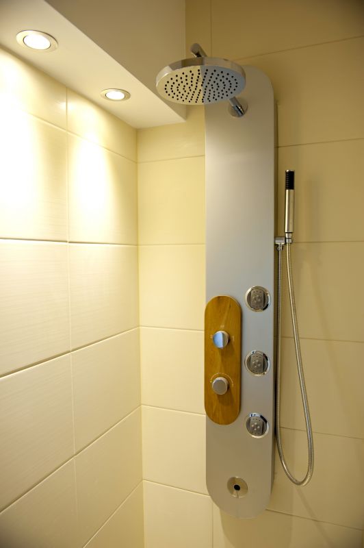 Elegant Rainfall Shower